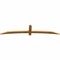 Ekena Millwork Bellingham Rough Sawn Timber Gable Bracket, Western Red Cedar, 96"W x 20"H x 2"D x 4"F, 5/12 Pitch GBW096X20X0204BEL00RWR - alternate 4